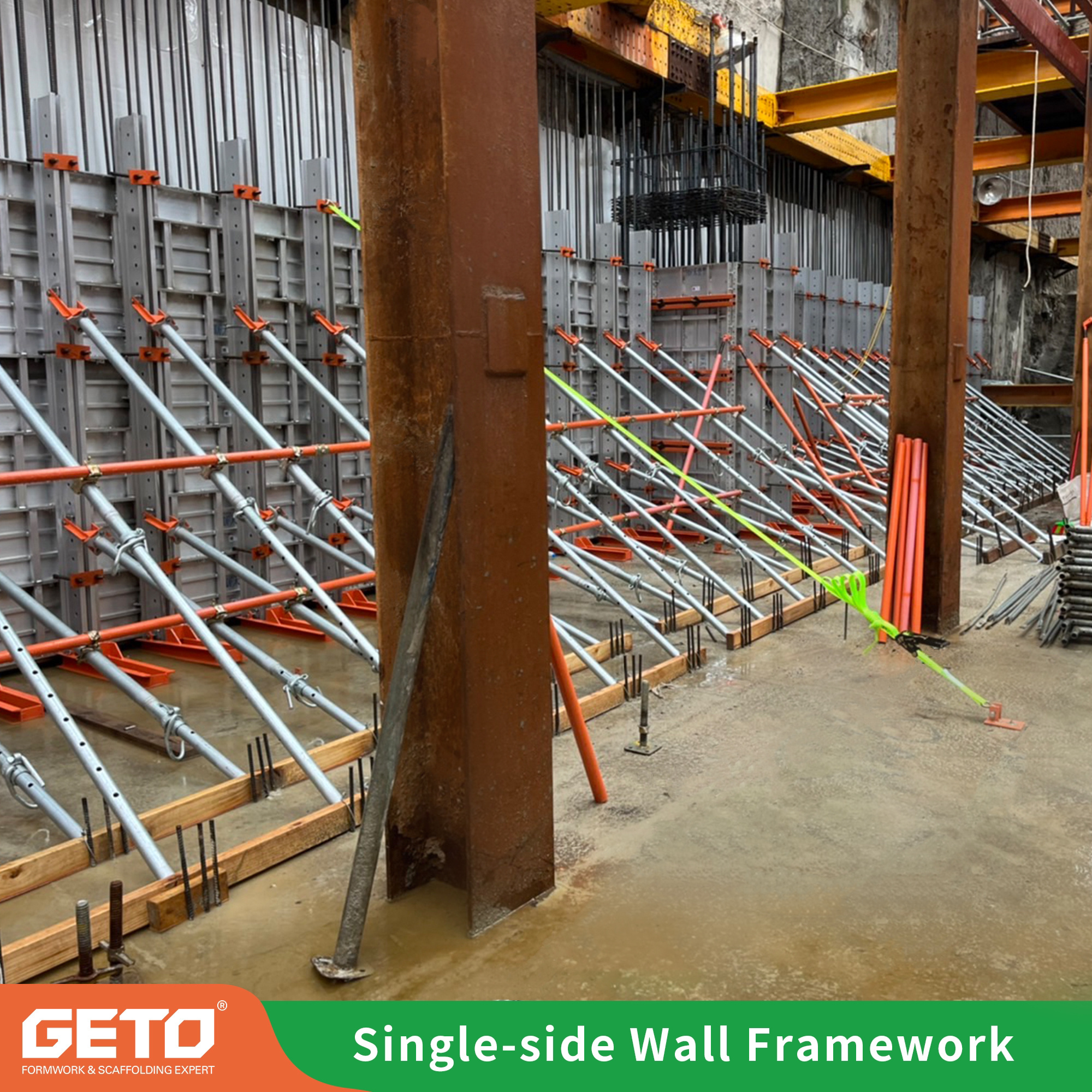 GETO Wall & Column Formwork for Icf Blocks Insulated Concrete Forms