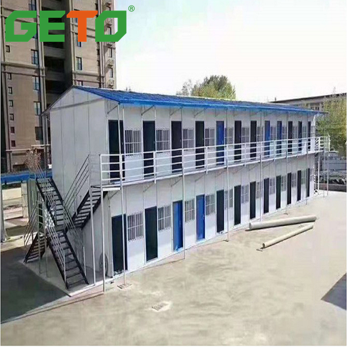 Easy assemble Custom Cheap Price Luxury Portable Living Modern Two Story 40FT Solar Modular Container Prefab Houses Poland