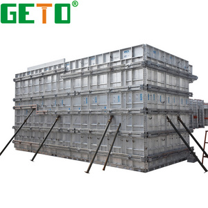 Non-destructive inspection of weld concrete moulds precast mold to build house mixer with pump bundled tube structure