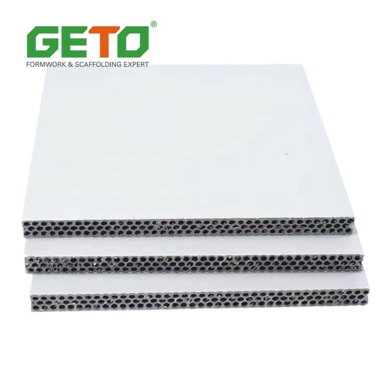 Durable and Waterproof Plastic Formwork - Eco-friendly Building Material for Concrete Support