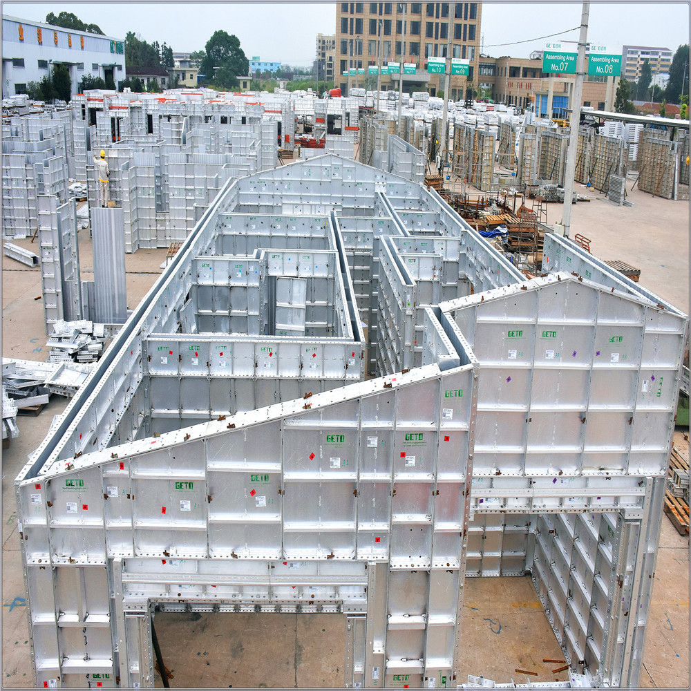 Precast Concrete Form Systems, Field Tested Project Specific Concrete Housing System Aluminum Forms