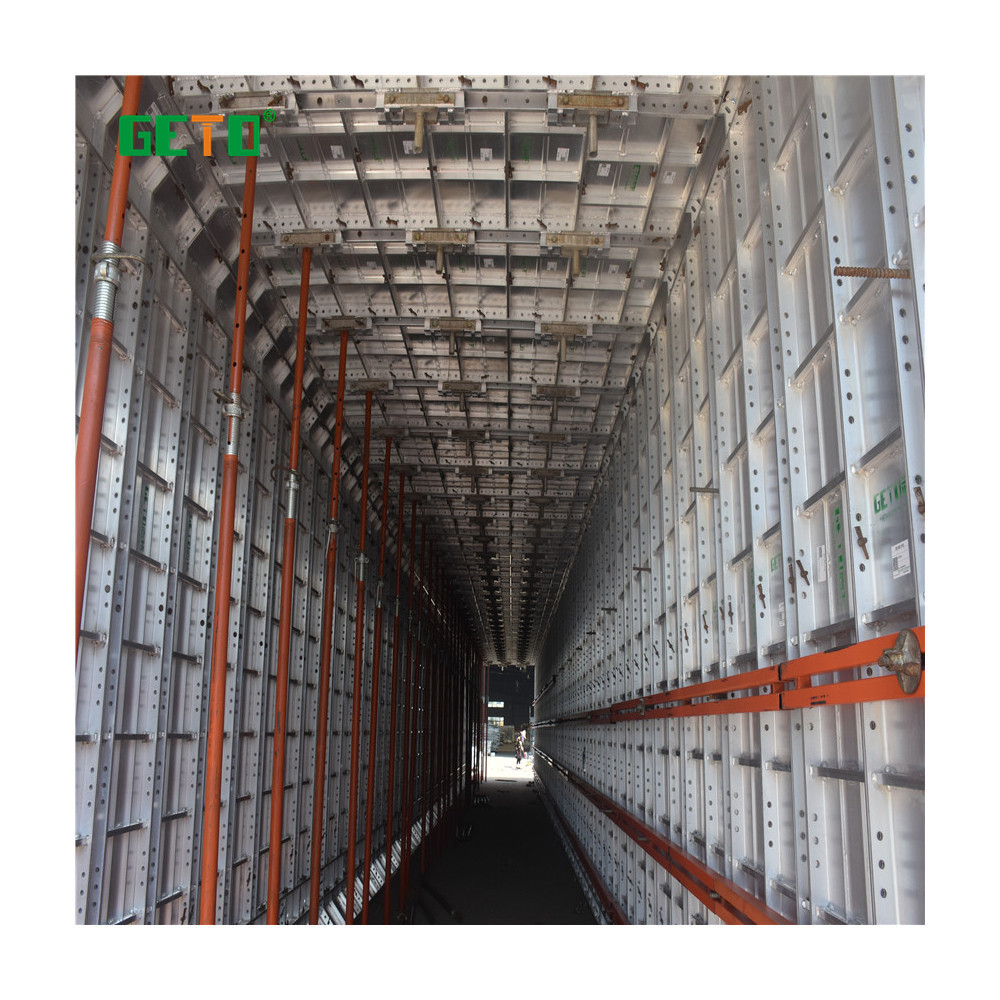 geto aluminum formwork system with great quality for high rise building concrete aluminium wall form