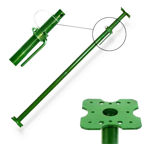 Light Duty Prop for construction Adjustable Steel Scaffolding Shoring/Telescopic Steel Shoring Jack Post