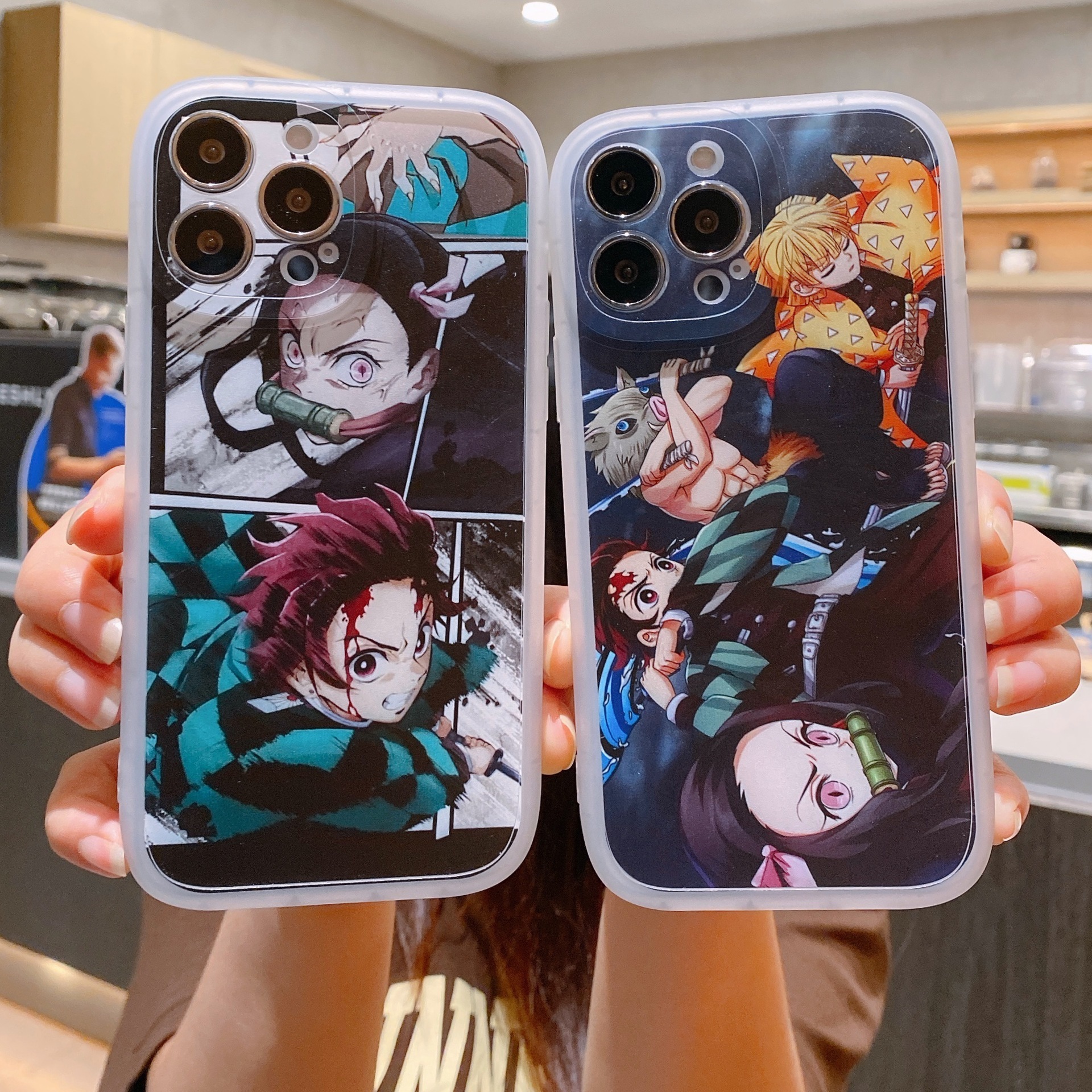 Bulk cheap mobile phone case cute anime jujutsu kaisen waterproof tpu material apple phone protective case