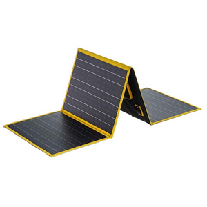 100W 18V Portable Solar Panel Kit Folding Solar Charger with USB type-C Outputs for Batteries Power Station AGM LiFePo4