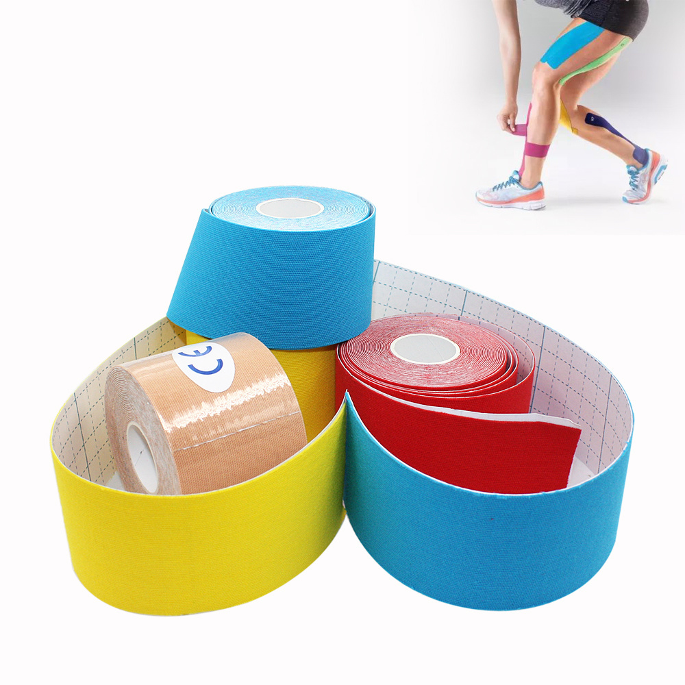 New hot selling  product sports Elastic Kinesiology Therapeutic Tape Athletic Tape ,cotton sports tape