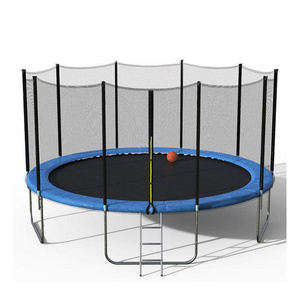 Safe hot selling portable Strength training equipment Trampoline with protective net