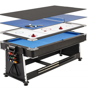 Modern best price hot sale 4 in 1 multi game billiard pool table