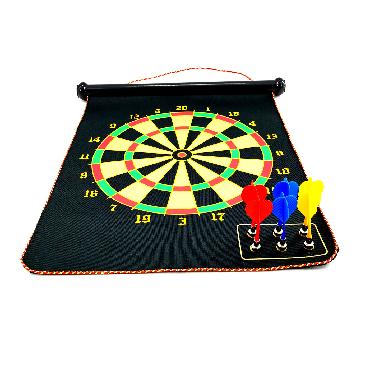 Wholesale Portable Customized dart board sisal bristle blade dart harrow stand