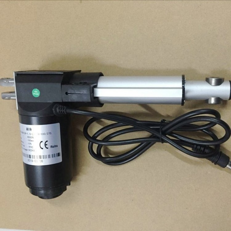 Linear Actuator 12V/24V 1500N 30W Metal Gear DC Electric Drive Window Opener Linear Motor 50mm-250mm Stroke