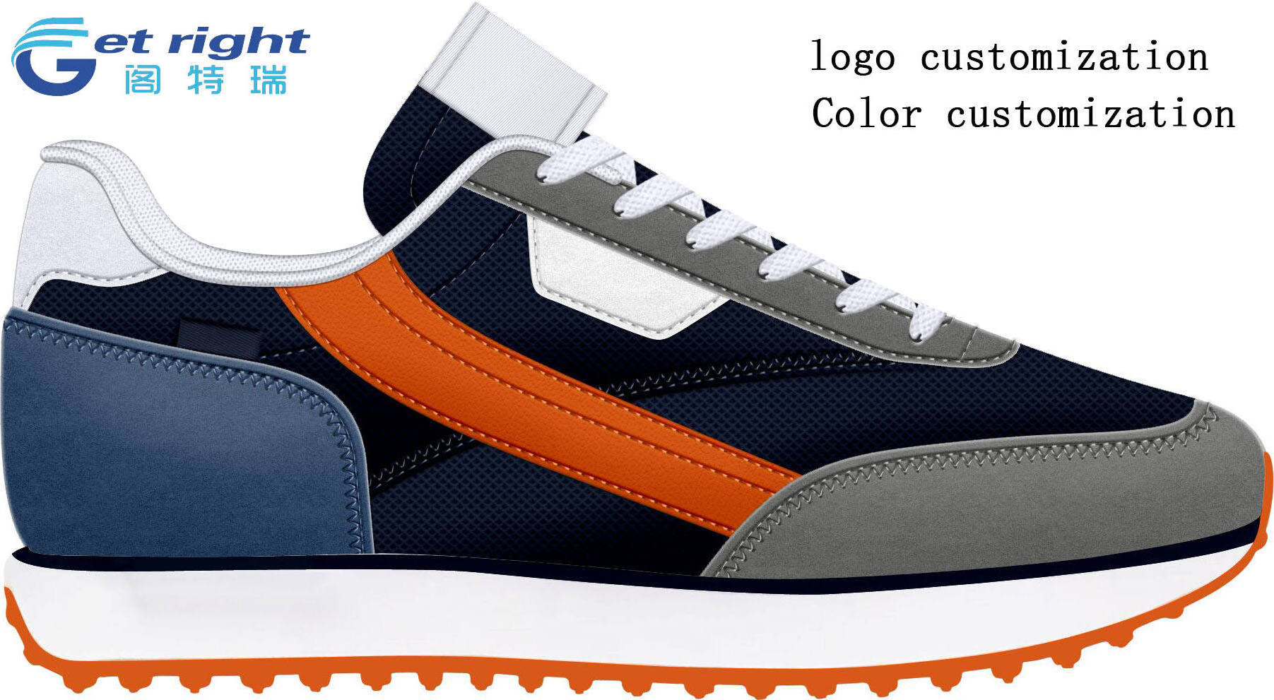 2023 Oem Custom Shoe Manufacturers Men shoe Men Running Outdoor Casual Sport Sneakers For Men