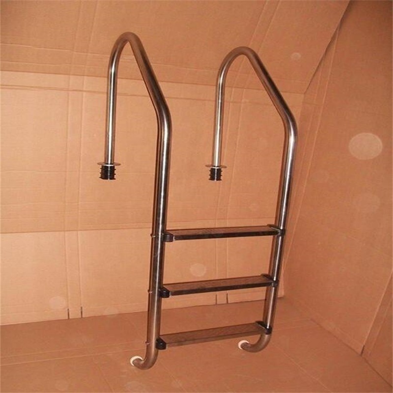 Swimming Pool 3 Steps Above Ground Stainless Steel Ladder