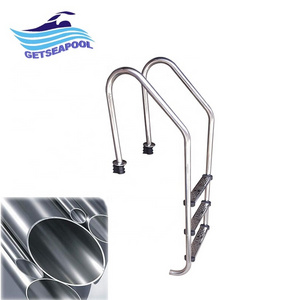 Swimming Pool 3 Steps Above Ground Stainless Steel Ladder