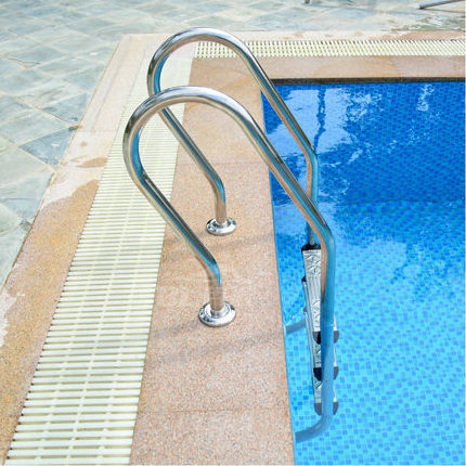 Double thickness Stainless steel pool ladder swimming pool