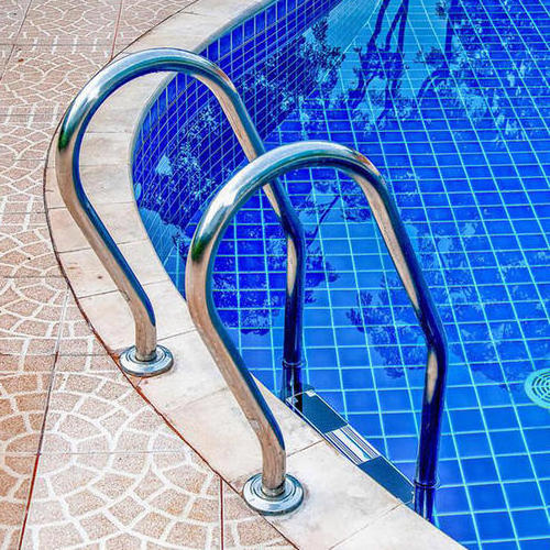 Double thickness Stainless steel pool ladder swimming pool