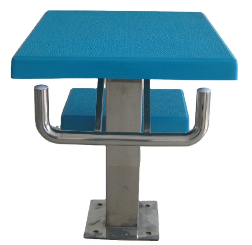 Durable Two-step Jumping Platform Diving Board Portable Starting Block For Swimming Pool