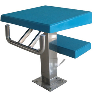 Durable Two-step Jumping Platform Diving Board Portable Starting Block For Swimming Pool