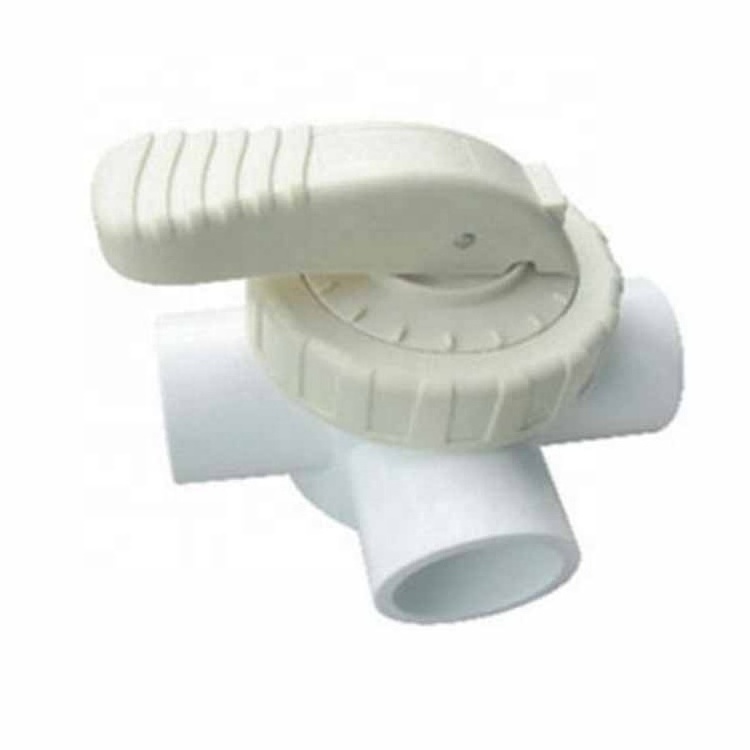 PVC Swimming Pool Plastic Valve 3 way Check Valve