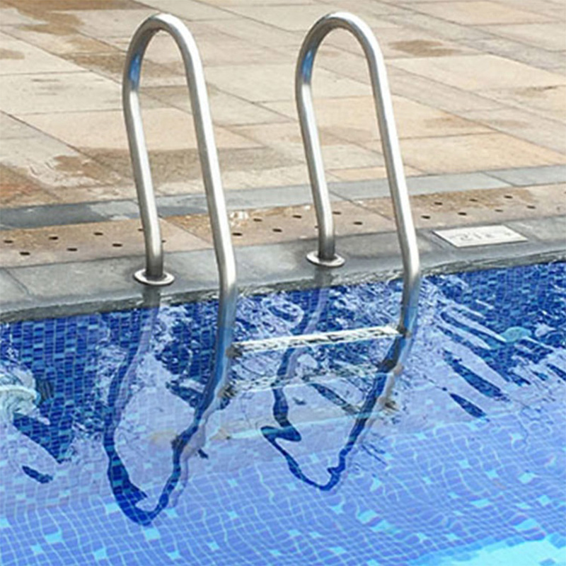 Factory Price Stainless Steel 304/316 Swimming Pool Ladder With Safety Ladder Anti-slip Pedals  for Above Ground Pools