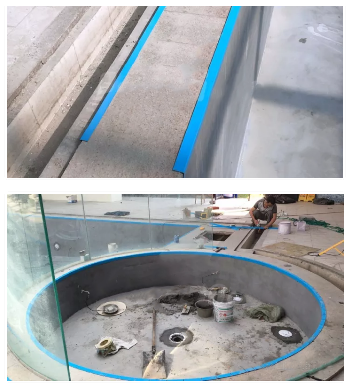 PVC film swimming vinyl pool liner installation accessories coated metal pvc and inox rivets