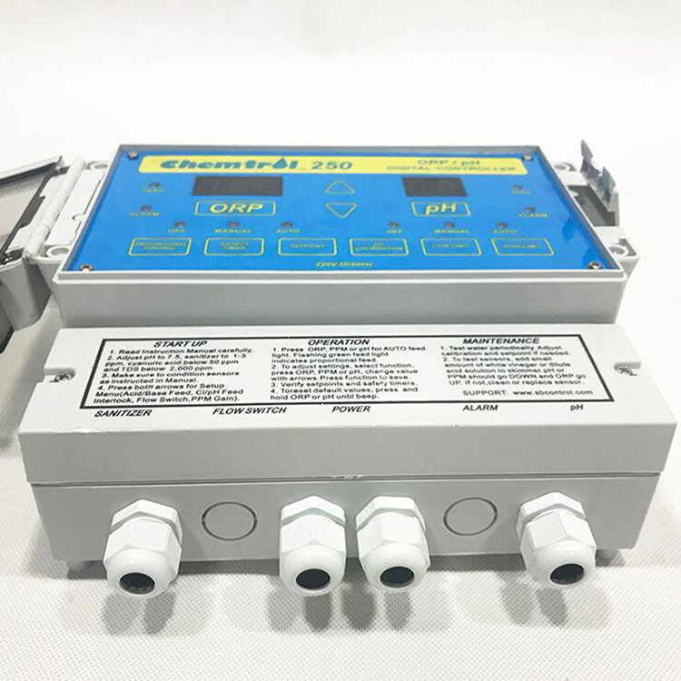 Pool equipment PH Chlorine automatic adjust system swimming pool monitor