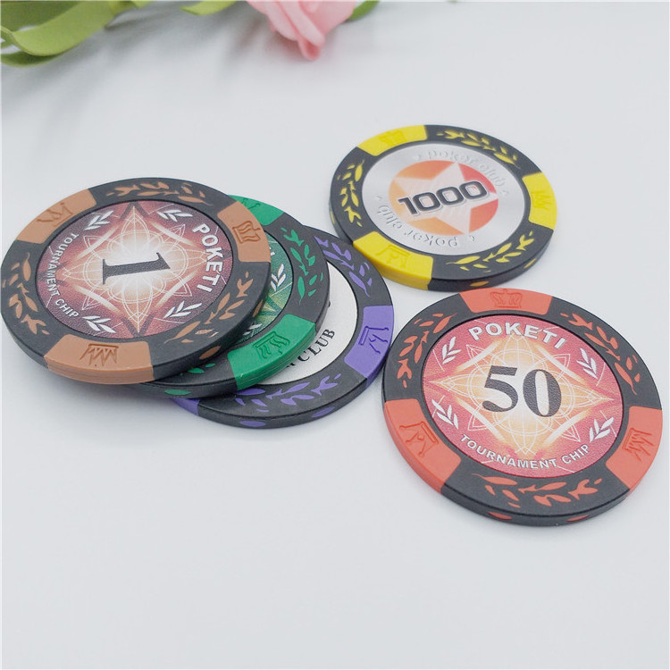 iso15693 13.56mhz nfc casino chips with rfid system