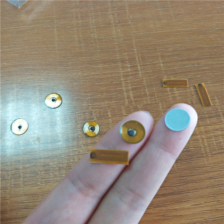 Passive ISO14443A 13.56MHZ writable rfid micro nfc tag for asset tracking