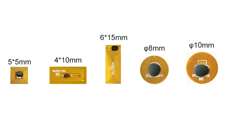 Passive ISO14443A 13.56MHZ writable rfid micro nfc tag for asset tracking