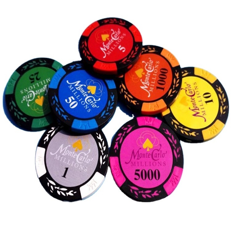 passive ABS 13.56mhz casino NFC poker chips to catch dealer theft