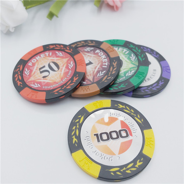 iso15693 13.56mhz nfc casino chips with rfid system