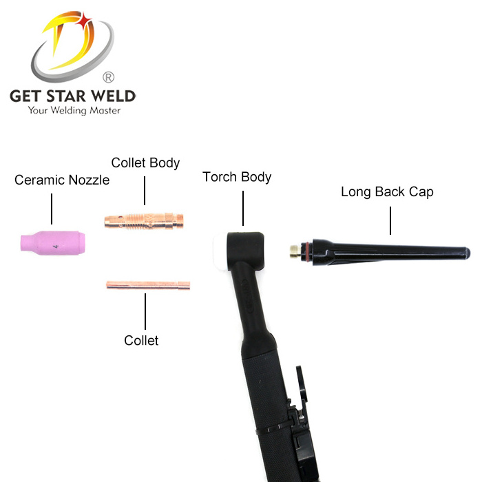 Get star Weld WP-26 price discount high quality argon gas tig argon welding torch gun wp26 with long service life