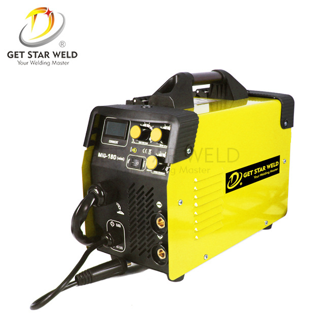 Get Star Weld 220V 180A mini multifunction welding machine 2 in 1 mig welders mig 180 arc tig mig welding machine