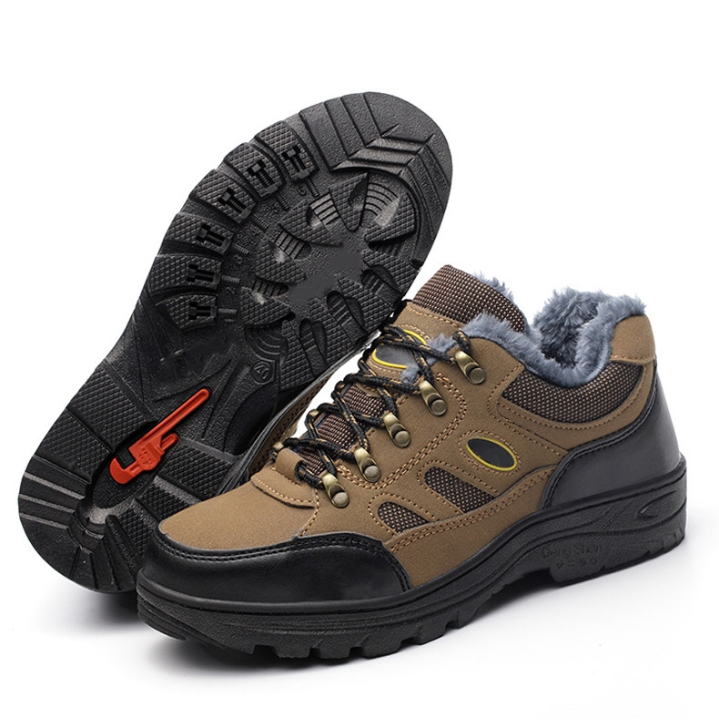 Functional non-slip stylish Leather Waterproof safety shoes for industrial work men cheap price