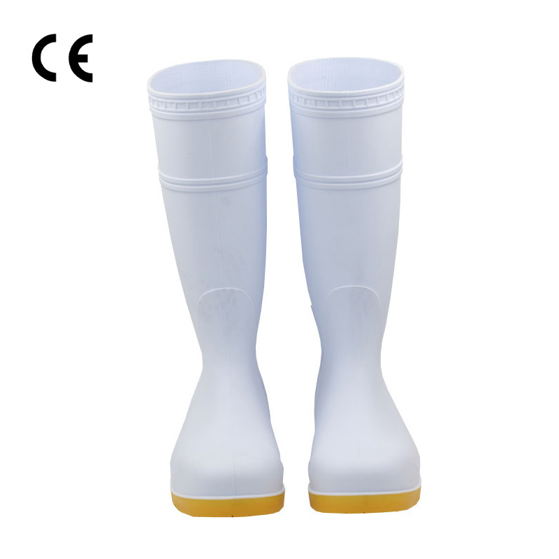 2023 hot selling CE approved industrial work boots safety footwear  men PVC rain boots