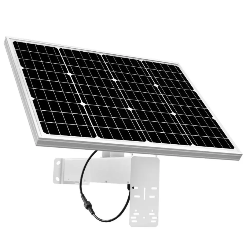 Outdoor 60W 120W Solar Panel With 20AH 30AH 60AH Battery Solar Camera Mounting Bracket solar panel for CCTV security cameras