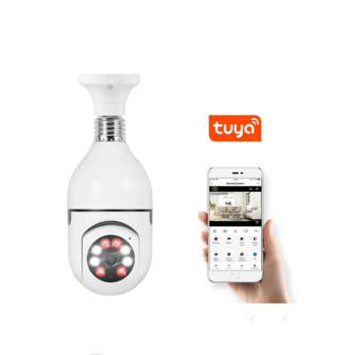 720P 1080P Tuya Smart 2.4G 5G Wireless Wifi Light Cctv Bulb Camera Small Mini E27 Security Camera