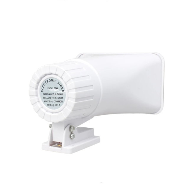 Sirena 12V 30W 30 40 Watts Home Security Waterproof Electronic Alarm Siren