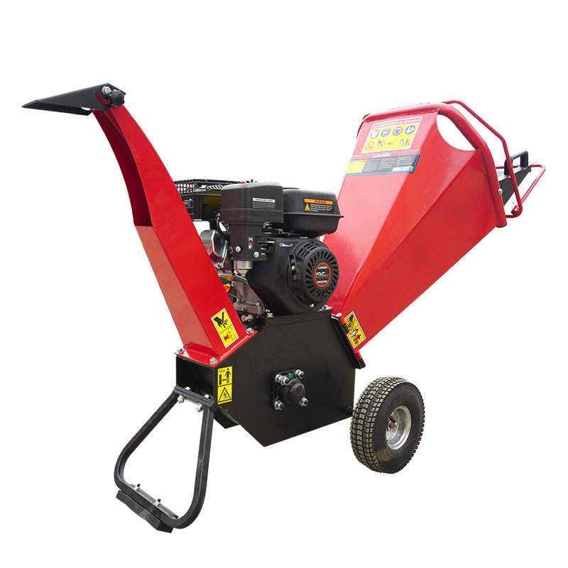 Mulcher Chipper PTO Taken Gasoline Wood Crusher Chipper