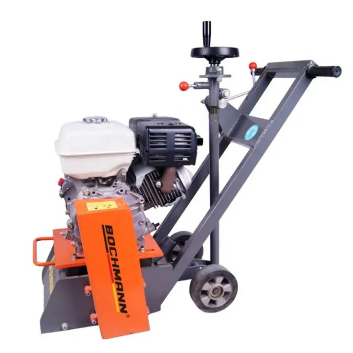 High Performance Asphalt Road Gasoline Floor Paint Removal Machine Concrete Scarifying Machinery