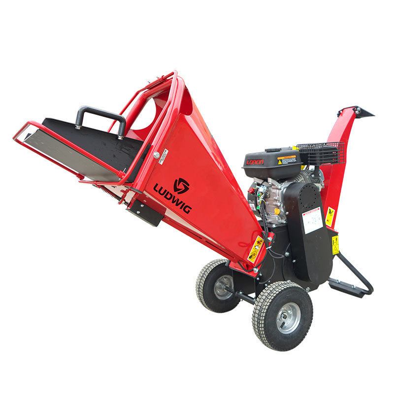 Mulcher Chipper PTO Taken Gasoline Wood Crusher Chipper