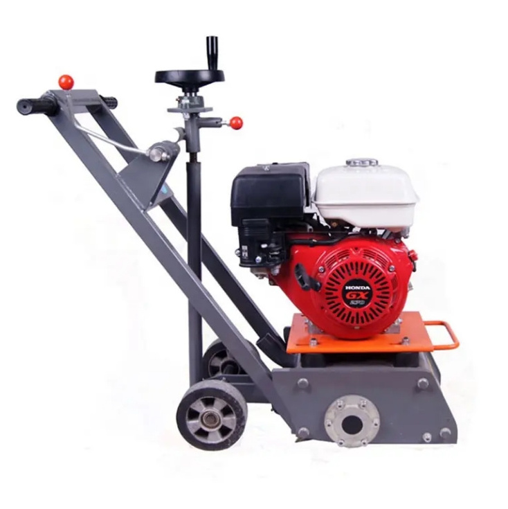 High Performance Asphalt Road Gasoline Floor Paint Removal Machine Concrete Scarifying Machinery