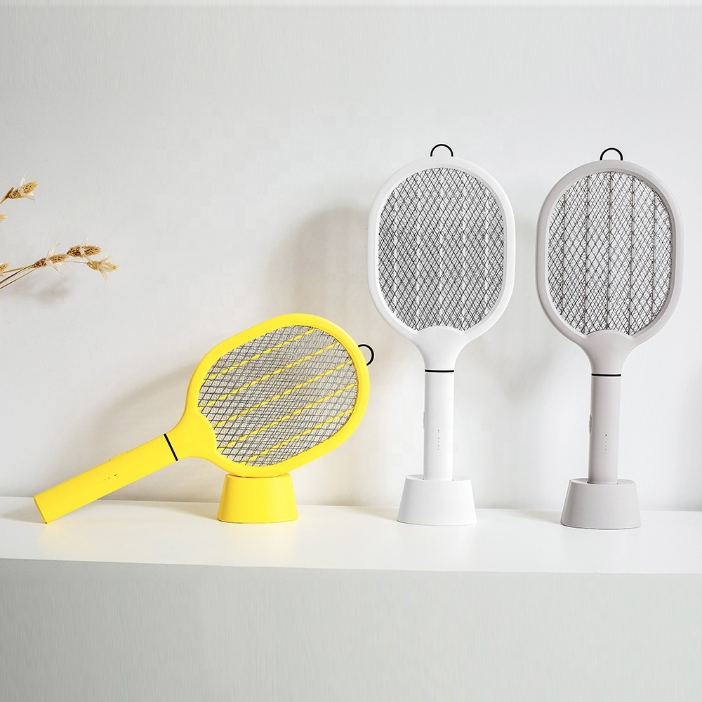 Outdoor Battery Operated Mosquito Killer Swatter Racket Electric Fly Killer Repellent Rechargeable Handheld Mosquito Killing Bat