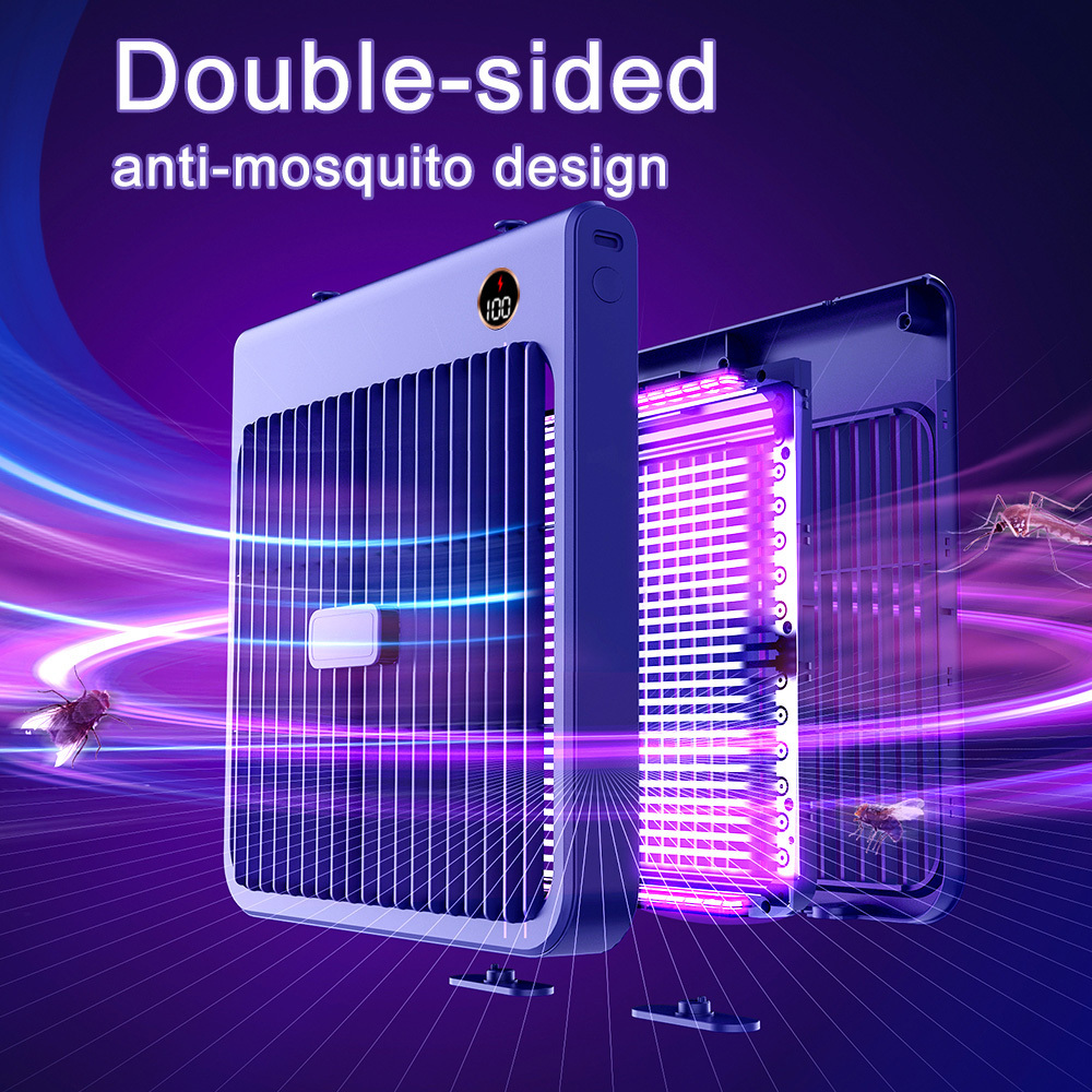 New Arrival Anti-Mosquito Lamp Portable Rechargeable Outdoor Electric Mosquito Killer Killing Lamp For Home Bedroom Baby