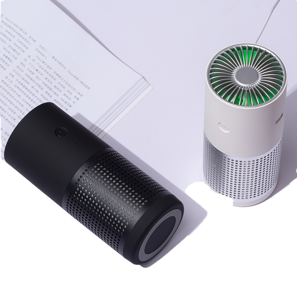 Best Car Air Purifier,Portable Negative Ion Air Cleaner Intelligent Silent Mini Air Purifiers with HEPA Filter