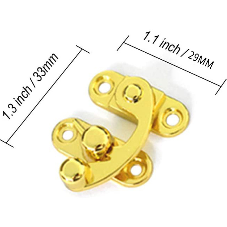 High Quality Metal Accessories Jewelry Box Hinges And Locks