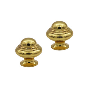 Mini Round Head Knobs Vintage Drawer Metal Pull Handle Knobs with Screws for Wood Case Drawer Cabinets