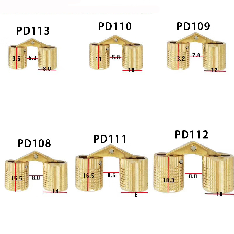 High quality concealed soss hinge silver barrel hinge round box hinge