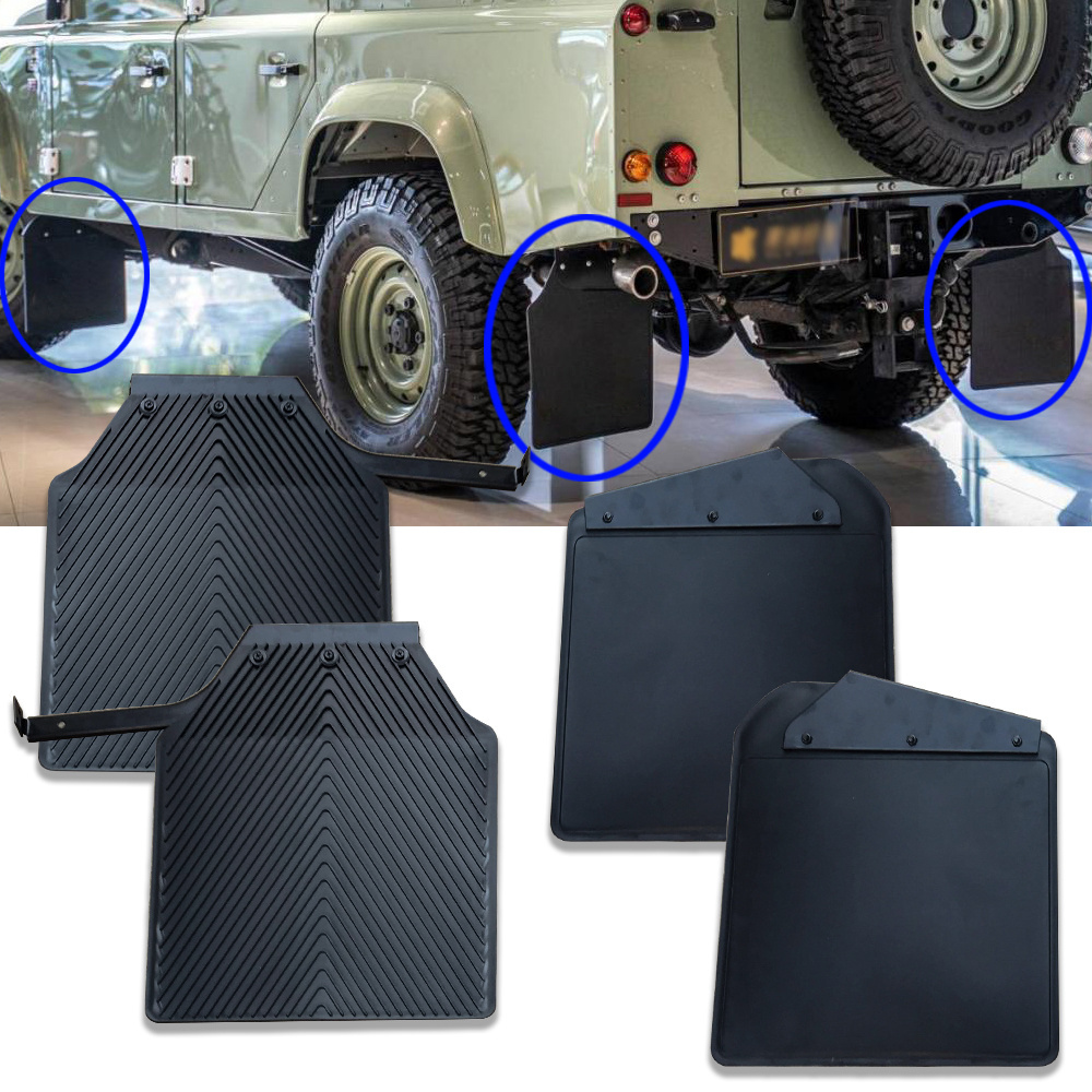 Front Rear Mud Flaps For land rover defend 110  Mudflaps Splash Guards Mudguards Dirty Traps Fender Flares