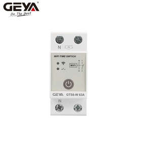 GEYA GTS8-W 2P 63A Electrical Equipment Supplies electrical WiFi Timer Switch 220v programmable digital timer switch us