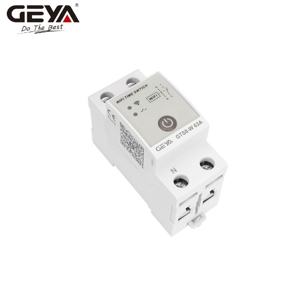 GEYA GTS8-W 2P 63A Electrical Equipment Supplies electrical WiFi Timer Switch 220v programmable digital timer switch us